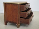 F31593EC: Vintage French Regency 3 Drawer Rosewood