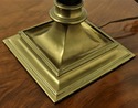 F33464EC: CHAPMAN Double Arm Brass Table Lamp w. S