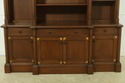 F33178EC: Mahogany Custom Made Pool Rack Bookcase 