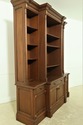 F33178EC: Mahogany Custom Made Pool Rack Bookcase 