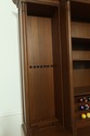 F33178EC: Mahogany Custom Made Pool Rack Bookcase 