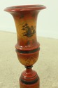 F33474EC: Chinoiserie Paint Decorated Planter Urn