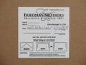 L48879EC: FRIEDMAN BROTHERS 7111 Ornate Frame Gold