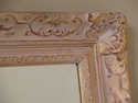 F48867EC: Tall Ornate Frame Beveled Glass Paint De