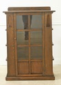 54342EC: Mission Oak Stickley Design 1 Door Bookca