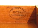 46700EC: SUTTERS OF VIRGINIA Solid Mahogany Queen 