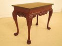 F46724: Georgian Style Carved Mahogany Hall Table 