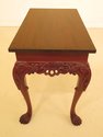 F46724: Georgian Style Carved Mahogany Hall Table 