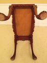 F46724: Georgian Style Carved Mahogany Hall Table 