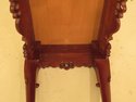 F46724: Georgian Style Carved Mahogany Hall Table 