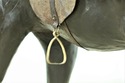 F54156EC: Vintage High Quality Leather Horse Eques
