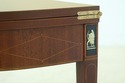 L50503EC: BAKER Neoclassical Style Mahogany Game T