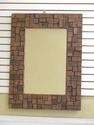 F25657EC: BLOCK Framed Decorative Wall Mirror