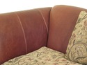 25641EC: LLOYDS Leather & Upholstered Rustic Sofa