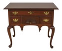 58422EC: Bench Made New England Style Queen Anne L