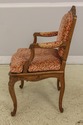 58450EC: Vintage 1930s French Louis XV Carved Armc