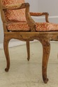 58450EC: Vintage 1930s French Louis XV Carved Armc