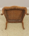 58450EC: Vintage 1930s French Louis XV Carved Armc