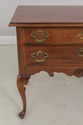 58485EC: HICKORY CHAIR CO Queen Anne Mahogany Lowb