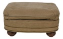 F58480EC: Suede Tufted Seat Ottoman Or Stool