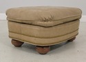 F58480EC: Suede Tufted Seat Ottoman Or Stool