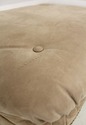 F58480EC: Suede Tufted Seat Ottoman Or Stool