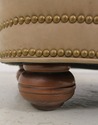 F58480EC: Suede Tufted Seat Ottoman Or Stool