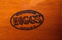71602: BIGGS Ball & Claw Chippendale Mahogany Secr