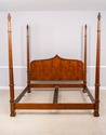 71666: BAKER Mahogany King Size Tall Poster Bed