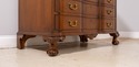71602: BIGGS Ball & Claw Chippendale Mahogany Secr
