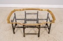 71578: Brass Tray Top Bamboo Form Coffee Table