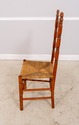 L71628: Set of 4 Maple Rush Seat Ladder Back Chair