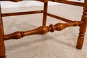 L71628: Set of 4 Maple Rush Seat Ladder Back Chair