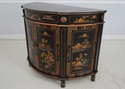 LF66764: Chinoiserie Decorated 4 Door Commode Cabi
