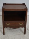 66926: KITTINGER Mahogany 1 Drawer Nightstand Comm