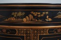 LF66764: Chinoiserie Decorated 4 Door Commode Cabi