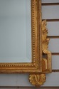 66931: Gold Gilt Urn Top Horizontal Mirror