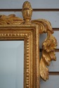 66931: Gold Gilt Urn Top Horizontal Mirror