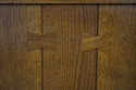 66958: STICKLEY Mission Oak Sideboard w. Backsplas