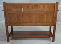 66958: STICKLEY Mission Oak Sideboard w. Backsplas