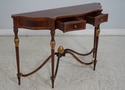 L66950: MAITLAND SMITH 8128-34 Mahogany Console Ta