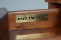 L66950: MAITLAND SMITH 8128-34 Mahogany Console Ta