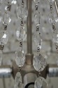 F65481: Crystal Prism Silver Decorator Chandelier 