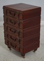 LF66923: Leather Surface 5 Drawer Luggage Chest