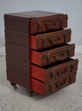 LF66923: Leather Surface 5 Drawer Luggage Chest
