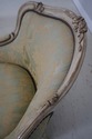 F71659: Pair BAKER French Louis XV Damask Upholste