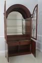 71541: HENREDON Dome Top Mahogany China Cabinet