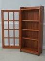71668: STICKLEY Cherry 1 Door Mission Style Bookca
