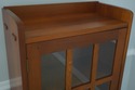 71668: STICKLEY Cherry 1 Door Mission Style Bookca