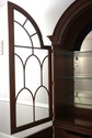 71541: HENREDON Dome Top Mahogany China Cabinet